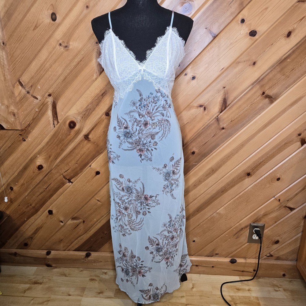 Womens Pajamas Nightgown Size XS‎ INC International Concepts Lace-Cup